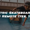 Electric Skateboard With Remote (Yes, All Evolve Boards Include One)