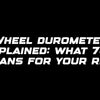 Wheel durometer explained: what 76a means for your ride