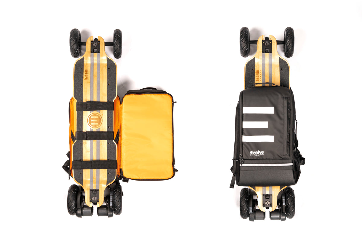 Evolve Backpack Carry your e-skateboard with ease style - Main Image