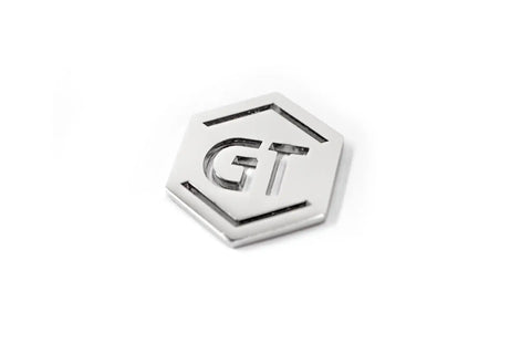 Base Plate Badge - GT - Silver