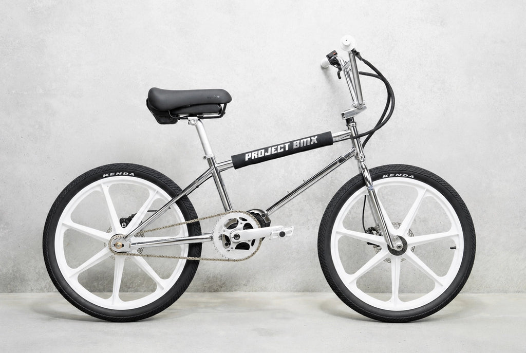 Project BMX Chrome White: The Electric BMX Bike by Evolve