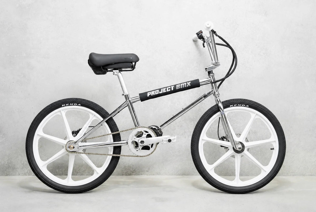 Project BMX Chrome White: The Electric BMX Bike by Evolve – Evolve ...